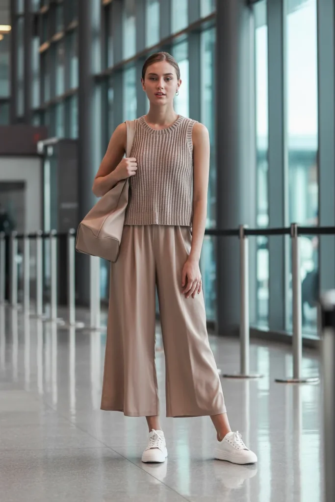 Knit Tank and Culotte Set