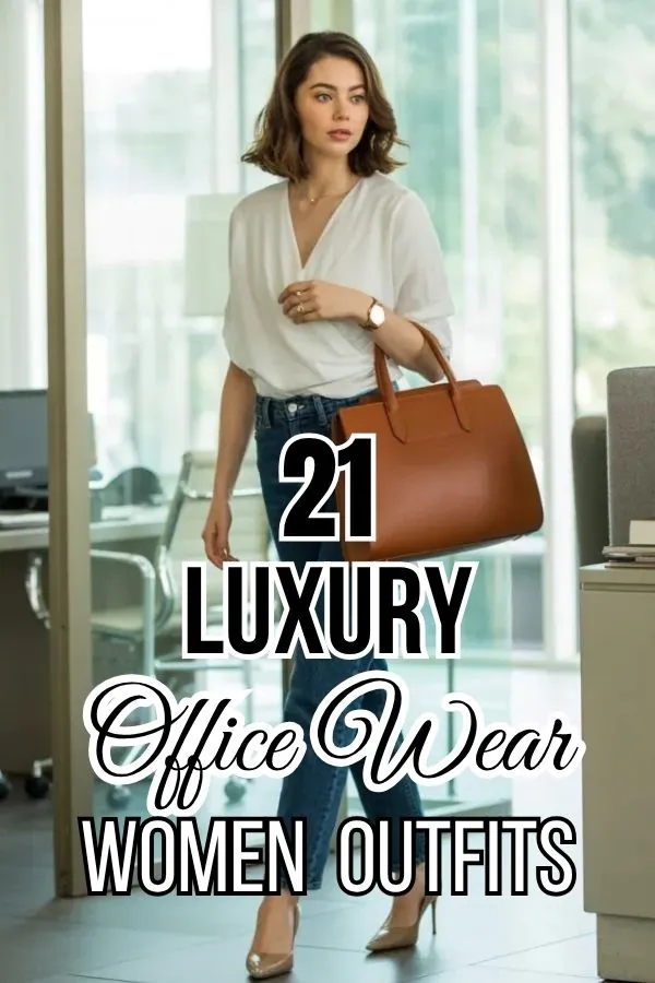 Luxury Office Wear Outfits for Women