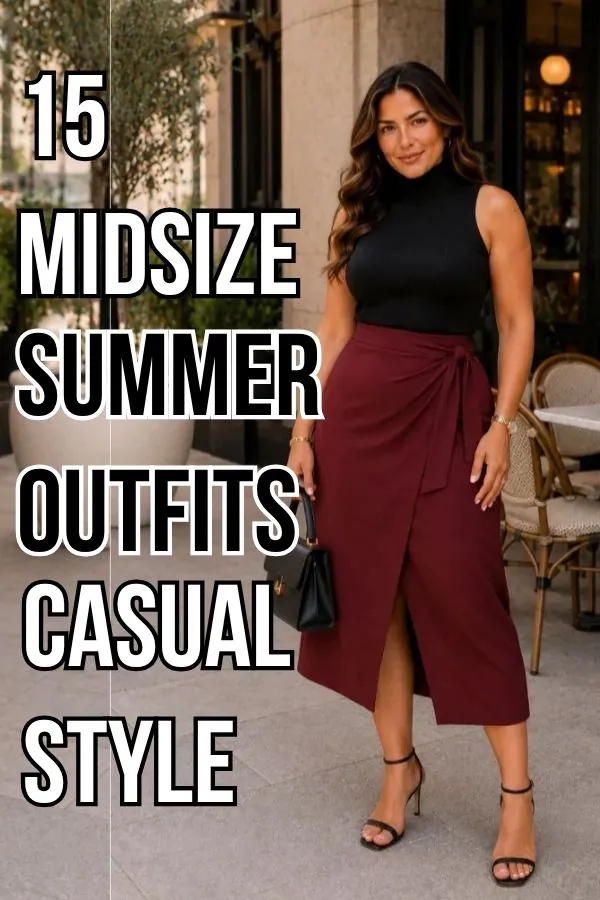 Midsize Summer Outfits