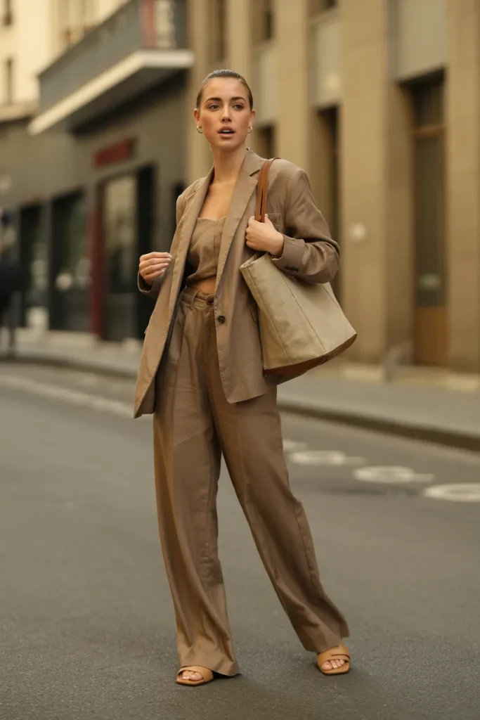 Mocha Brown Linen Co ord