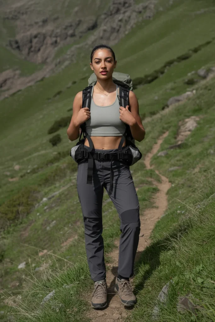 Quick Dry Pants and Sports Tank