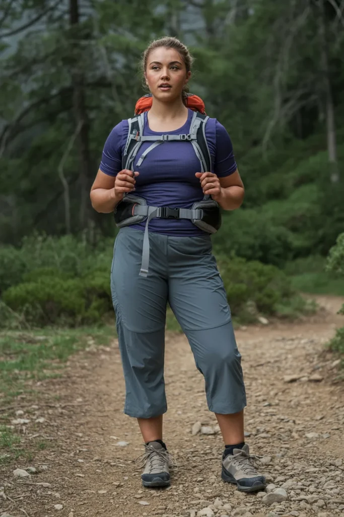 Three-Quarter Length Pants and Sport Top