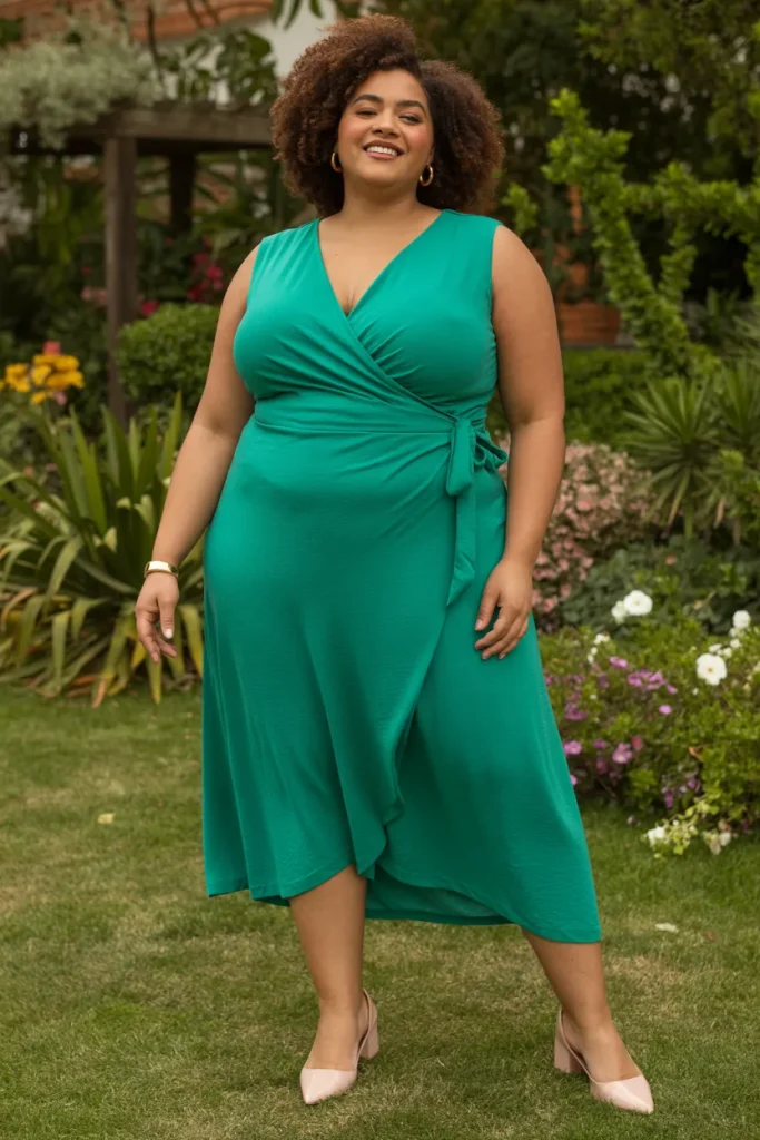Wrap Dress for Curvy Women