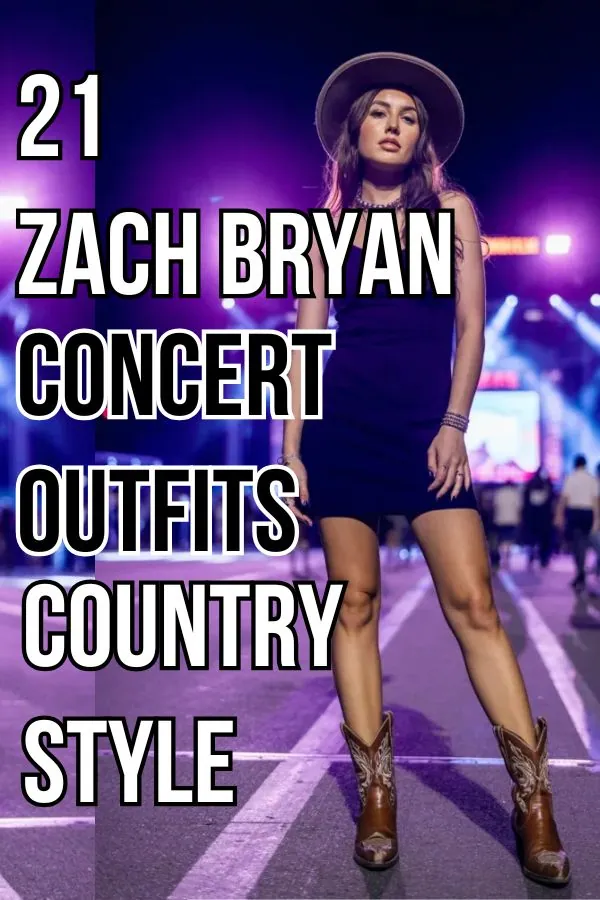 Zach Bryan Concert Outfits for Women