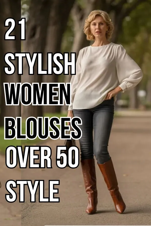 Blouses for Women Over 50