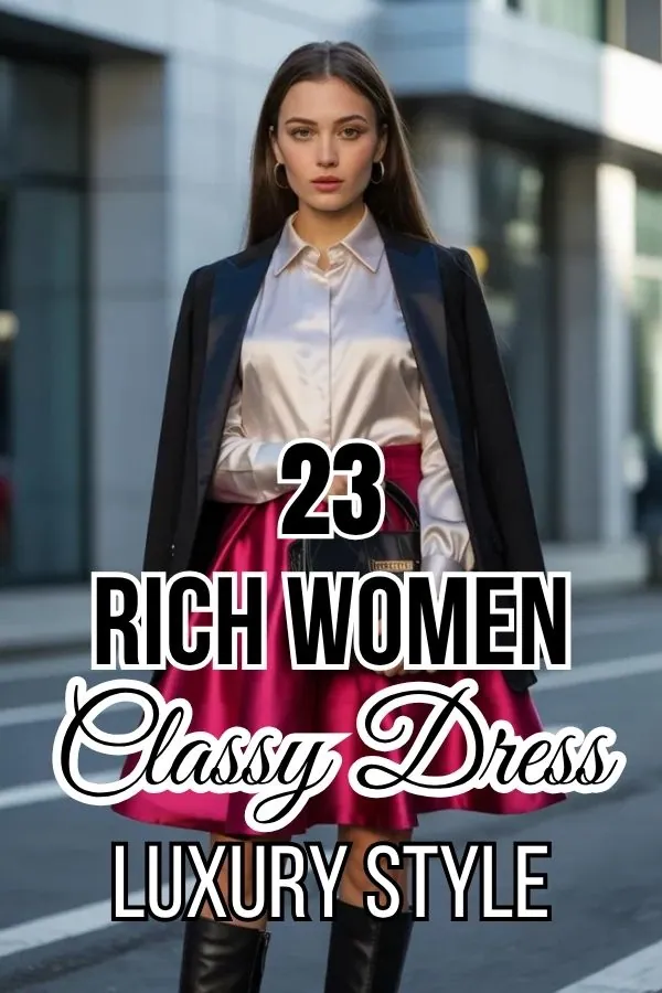 Rich Women Classy Dress